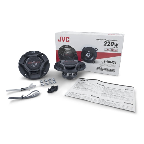 JVC CS-DR421 4" Car Speakers