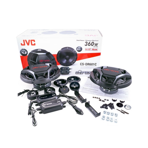 JVC CS-DR601C 6" Component Speakers