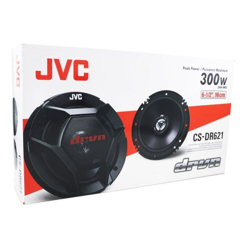 JVC CS-DR621 6-1/2" 2-Way Coaxial Speakers / 300W Max Power