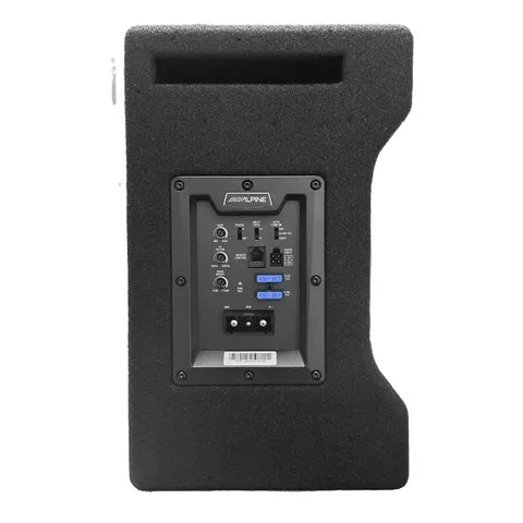 Alpine S-Series 10-Inch Active Subwoofer – 300W Max / 200W RMS