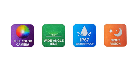 12V Car rear view camera- Night Vision