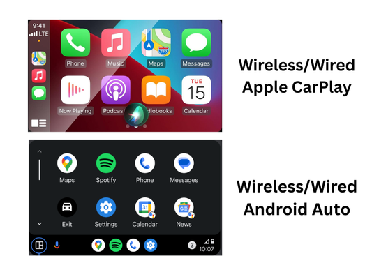 Driving Entertainment Wireless CarPlay & Android Auto Multimedia Receiver