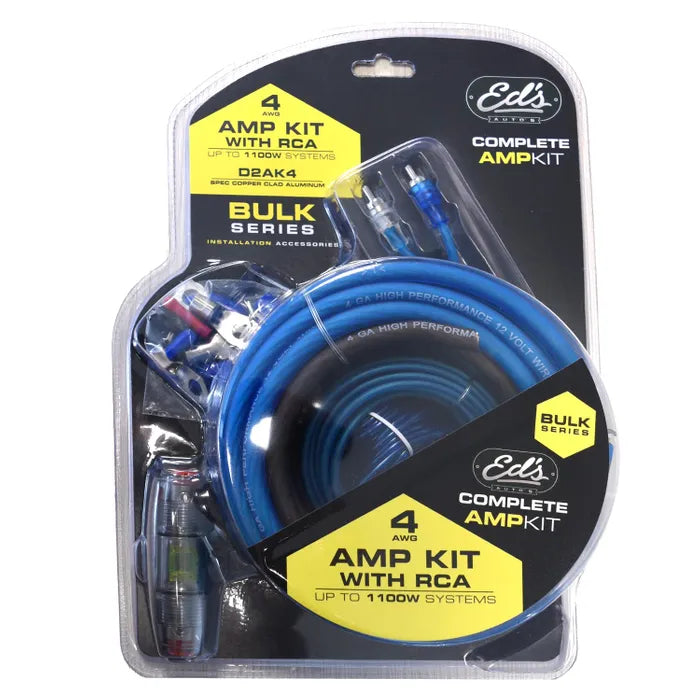 4 Gauge Amp Wiring Kit