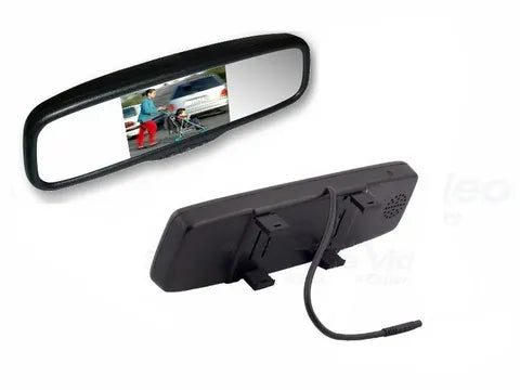 Mongoose 5" Clip-on Mirror Monitor