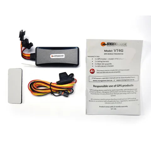 MONGOOSE VT-904 4G GPS VEHICLE TRACKER