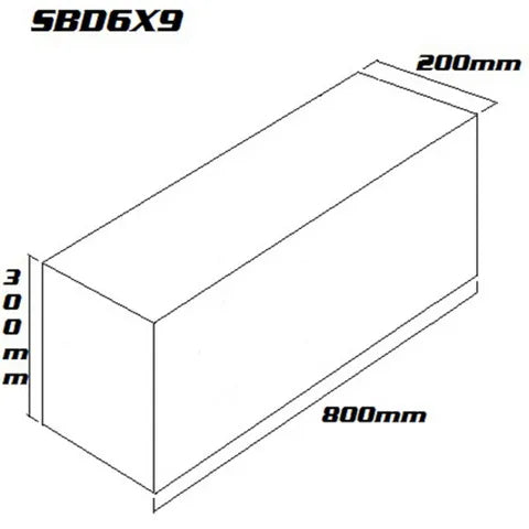6"x9" Double Speaker Enclosure