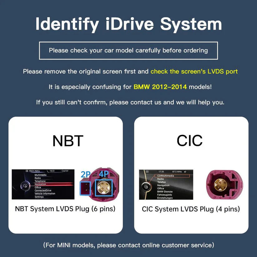 Wireless CarPlay & Android Auto Adapter for BMW/MINI NBT/CIC - Including Installation