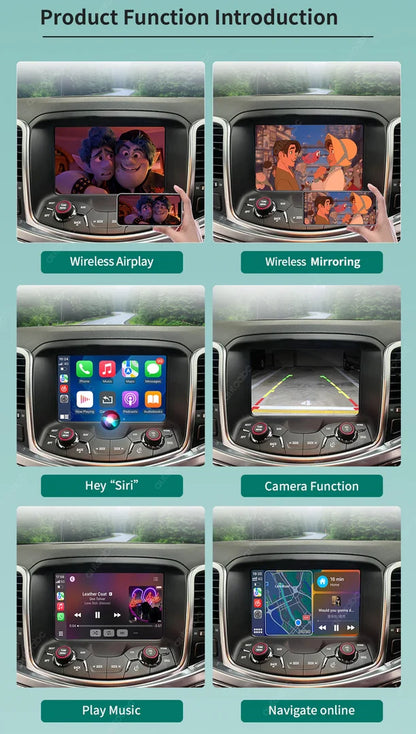 Holden Commodore VF1 VF2 Wireless Apple Carplay & Android Auto Kit