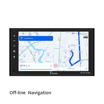 Domain DM-AN1107WBT 6.75" Android 11 with Wireless CarPlay and Android Auto