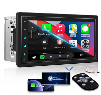 Driving Entertainment Wireless CarPlay & Android Auto Multimedia Receiver