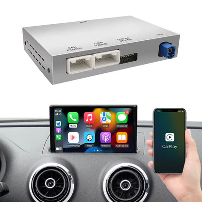 Wireless Carplay Android Auto Retrofit Kit interface for Audi including installation