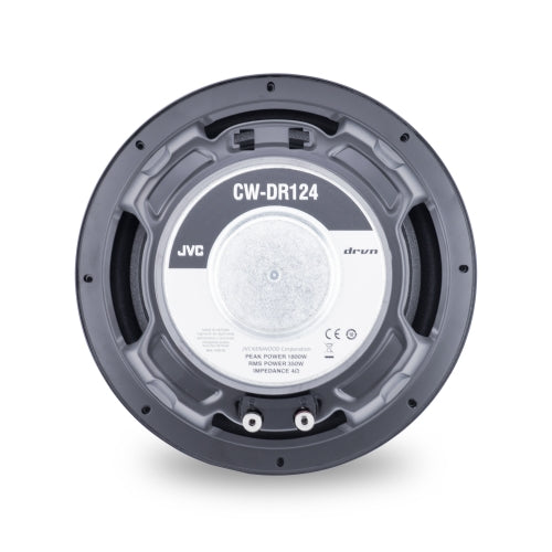JVC CW-DR124 12" DRVN series 1800 watts power (350 watts RMS) Subwoofer