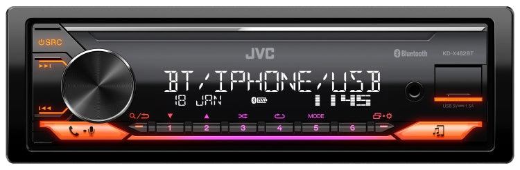 JVC KD-X482BT Multimedia Receiver