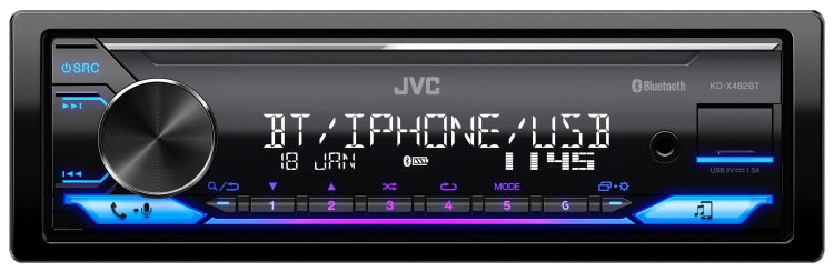 JVC KD-X482BT Multimedia Receiver
