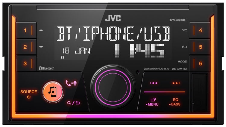 JVC KW-X850BT Digital Multimedia Receiver