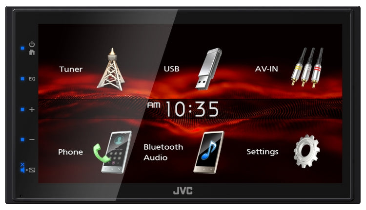 JVC KW-M180BT & Rear View Camera Combo
