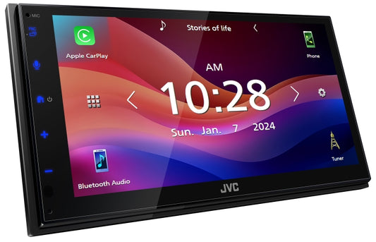 JVC KW-M590BT Wired CarPlay and Android Auto Head Unit