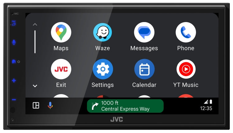 JVC KW-M590BT Wired CarPlay and Android Auto Head Unit
