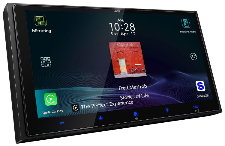 JVC KW-M795BW 6.9" Wireless Apple CarPlay & Android Auto Head Unit