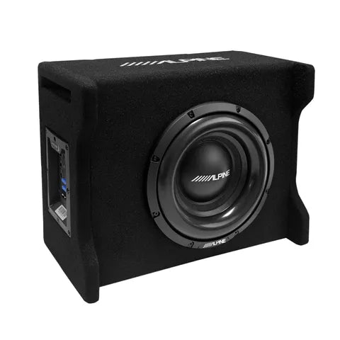 Alpine S-Series 10-Inch Active Subwoofer – 300W Max / 200W RMS