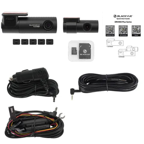 BlackVue DR590X-2CH Plus Full HD Dual Dashcam with Wi-Fi (32GB Included)