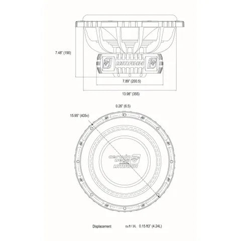 Cerwin Vega VMAX15D2 – 15-Inch Dual 2-Ohm High-Performance Subwoofer | 3000W MAX / 1500W RMS