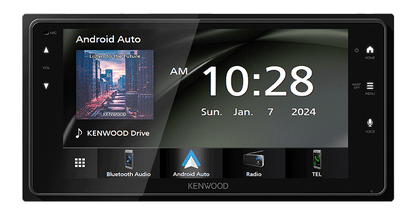 Kenwood DMX723WS 6.8" Wireless Apple CarPlay & Android Auto Multimedia Receiver