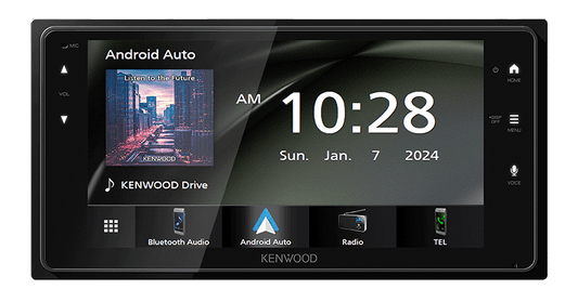 Kenwood DMX723WS 6.8" Wireless Apple CarPlay & Android Auto Multimedia Receiver