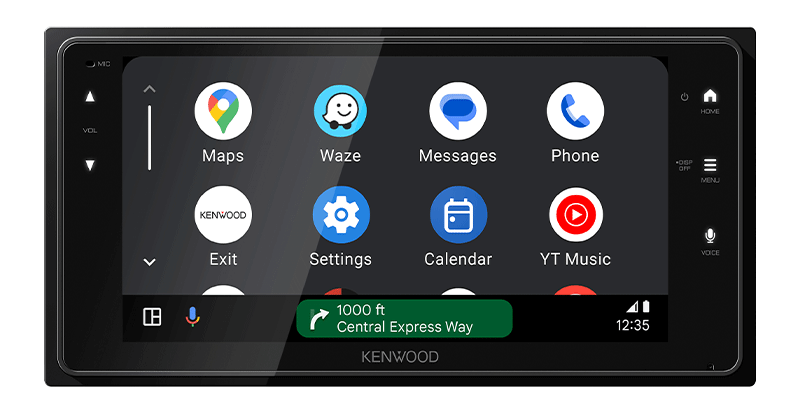 Kenwood DMX723WS 6.8" Wireless Apple CarPlay & Android Auto Multimedia Receiver