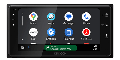 Kenwood DMX723WS 6.8" Wireless Apple CarPlay & Android Auto Multimedia Receiver