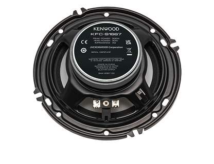 Kenwood KFC-S1667 6.5" 2-Way Car Speakers – 300W Peak / 30W RMS