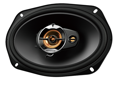 Kenwood KFC-S6977EX 6x9" 3-Way Coaxial Car Speakers – 500W Peak / 80W RMS