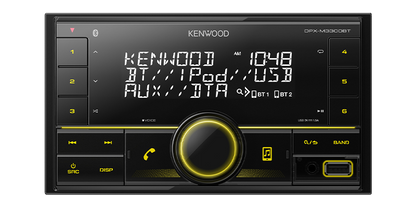 Kenwood DPX-M3300BT Bluetooth Double DIN Head Unit
