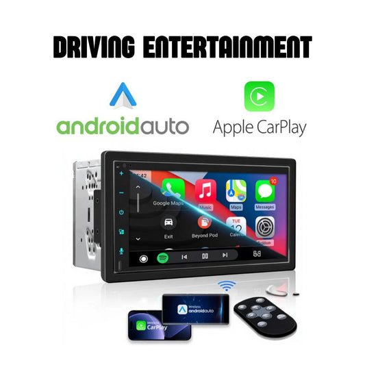 Driving Entertainment Wireless CarPlay & Android Auto Multimedia Receiver