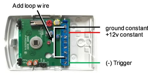 AVS PIR Motion Sensor - Normally Open Contacts