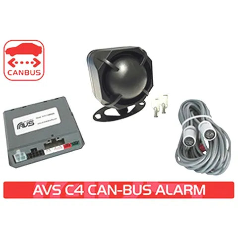 AVS C4 Digital Car Alarm (Installation Included)