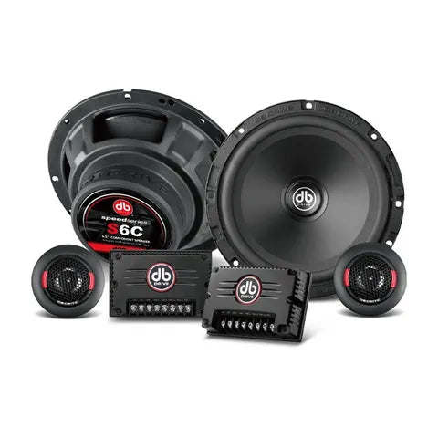 DB Drive component 6.5" Pair 90 watts RMS speakers