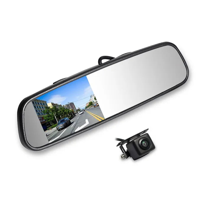 4" AVS Autoview Clip-on Mirror Monitor and Camera Kit