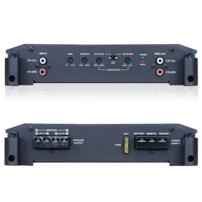 ALPINE BBX SERIES AMP 2-CH CLASS A/B 50W RMS x 2 @ 4OHM / 70W RMS X 2 @ 2OHM