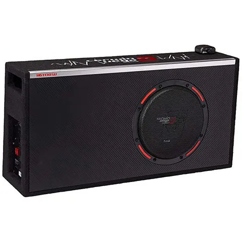 CERWIN VEGA 10" SLIM BOX SUBWOOFER AND AMPLIFIER ACTIVE 400W