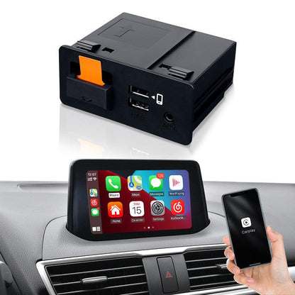 CarPlay & Android Auto USB Hub Adapter for Mazda – Wired Upgrade Installation Included