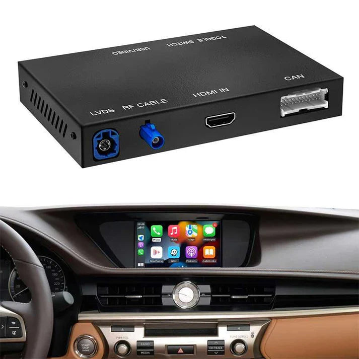 Wireless Carplay & Android Auto Retrofit Kit interface for Lexus including installation