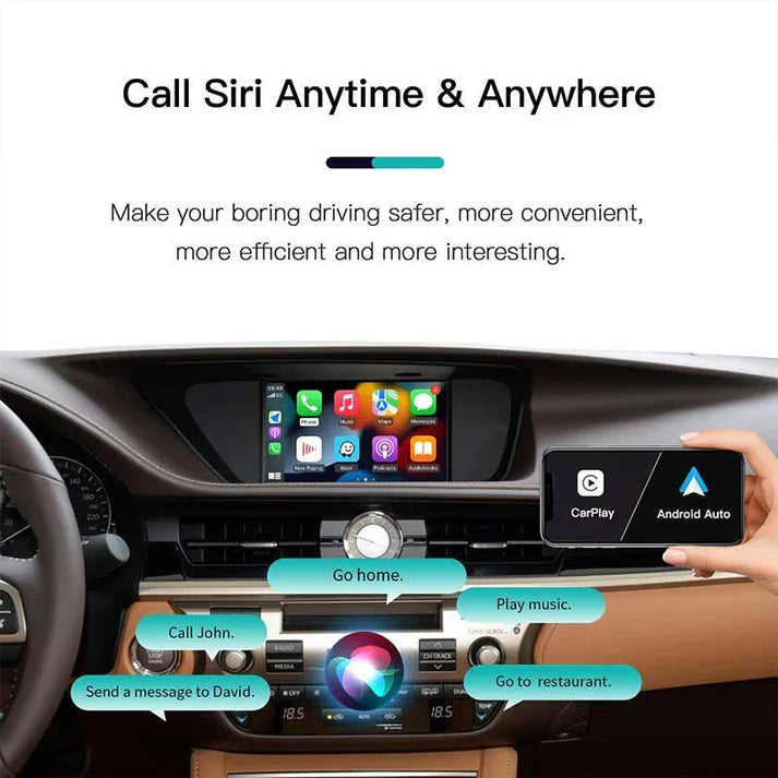 Wireless Carplay & Android Auto Retrofit Kit interface for Lexus including installation